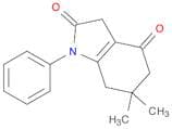 1H-Indole-2,4-dione, 3,5,6,7-tetrahydro-6,6-dimethyl-1-phenyl-