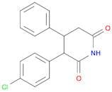 2,6-Piperidinedione, 3-(4-chlorophenyl)-4-phenyl-