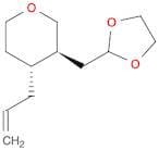 2H-Pyran, 3-(1,3-dioxolan-2-ylmethyl)tetrahydro-4-(2-propenyl)-, trans- (9CI)