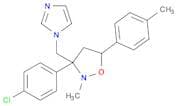 Isoxazolidine, 3-(4-chlorophenyl)-3-(1H-imidazol-1-ylmethyl)-2-methyl-5-(4-methylphenyl)-, cis- (9…