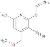 3-Pyridinecarbonitrile, 2-(ethenyloxy)-4-(methoxymethyl)-6-methyl-