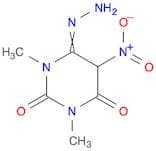 2,4,6(1H,3H,5H)-Pyrimidinetrione, 1,3-dimethyl-5-nitro-, 4-hydrazone