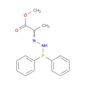 Propanoic acid, 2-[2-(diphenylphosphino)hydrazinylidene]-, methyl ester