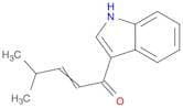 2-Penten-1-one, 1-(1H-indol-3-yl)-4-methyl-