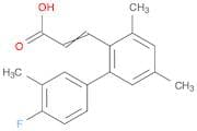 2-Propenoic acid, 3-(4'-fluoro-3,3',5-trimethyl[1,1'-biphenyl]-2-yl)-