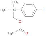 Methanol, 1-[(4-fluorophenyl)dimethylsilyl]-, 1-acetate