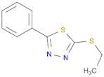 1,3,4-Thiadiazole, 2-(ethylthio)-5-phenyl-