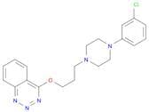 1,2,3-Benzotriazine, 4-[3-[4-(3-chlorophenyl)-1-piperazinyl]propoxy]-