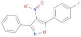Isoxazole, 5-(4-fluorophenyl)-4-nitro-3-phenyl-