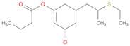 Butanoic acid, 5-[2-(ethylthio)propyl]-3-oxo-1-cyclohexen-1-yl ester