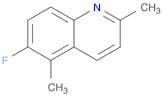 Quinoline, 6-fluoro-2,5-dimethyl-