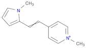 Pyridinium, 1-methyl-4-[2-(1-methyl-1H-pyrrol-2-yl)ethenyl]-