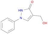 3H-Pyrazol-3-one, 1,2-dihydro-4-(hydroxymethyl)-1-phenyl-