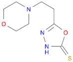 5-[2-(morpholin-4-yl)ethyl]-1,3,4-oxadiazole-2-thiol