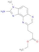 Ethyl 3-(2-amino-3-methyl-3H-imidazo[4,5-f]quinoxalin-8-yl)propanoate