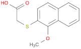 Acetic acid, [(1-methoxynaphthalenyl)thio]- (9CI)
