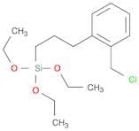 Silane, [3-[(chloromethyl)phenyl]propyl]triethoxy- (9CI)