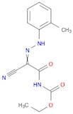 Carbamic acid, [cyano[(2-methylphenyl)hydrazono]acetyl]-, ethyl ester (9CI)