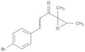 2-Propen-1-one, 3-(4-bromophenyl)-1-(2,3-dimethyl-2-oxiranyl)-