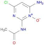Acetamide, N-(6-amino-4-chloro-1-oxido-2-pyrimidinyl)-