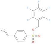 Benzenesulfonic acid, 4-ethenyl-, (2,3,4,5,6-pentafluorophenyl)methyl ester