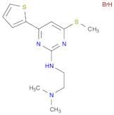 1,2-Ethanediamine, N1,N1-dimethyl-N2-[4-(methylthio)-6-(2-thienyl)-2-pyrimidinyl]-, hydrobromide (…