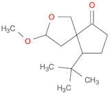 2-Oxaspiro[4.4]nonan-6-one, 9-(1,1-dimethylethyl)-3-methoxy-