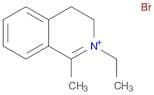 Isoquinolinium, 2-ethyl-3,4-dihydro-1-methyl-, bromide (1:1)