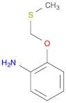 Benzenamine, 2-[(methylthio)methoxy]-