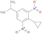 Benzene, 2-cyclopropyl-5-(1-methylethyl)-1,3-dinitro-