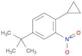 Benzene, 1-cyclopropyl-4-(1,1-dimethylethyl)-2-nitro-