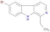 9H-Pyrido[3,4-b]indole, 6-bromo-1-ethyl-