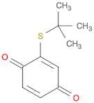 2,5-Cyclohexadiene-1,4-dione, 2-[(1,1-dimethylethyl)thio]-