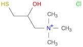 1-Propanaminium, 2-hydroxy-3-mercapto-N,N,N-trimethyl-, chloride (1:1)