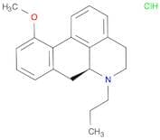 4H-Dibenzo[de,g]quinoline, 5,6,6a,7-tetrahydro-11-methoxy-6-propyl-, hydrochloride, (S)- (9CI)