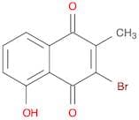 1,4-Naphthalenedione, 3-bromo-5-hydroxy-2-methyl-