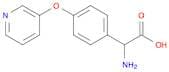 2-Amino-2-(4-(pyridin-3-yloxy)phenyl)acetic acid