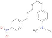 Benzenamine, N,N-dimethyl-4-[6-(4-nitrophenyl)-1,3,5-hexatrien-1-yl]-