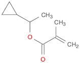 2-Propenoic acid, 2-methyl-, 1-cyclopropylethyl ester