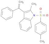 1H-Indole, 2-methyl-1-[(4-methylphenyl)sulfonyl]-3-(1-phenylethenyl)-