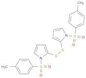 1H-Pyrrole, 2,2'-dithiobis[1-[(4-methylphenyl)sulfonyl]- (9CI)