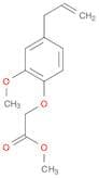 Acetic acid, 2-[2-methoxy-4-(2-propen-1-yl)phenoxy]-, methyl ester