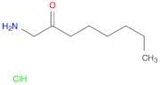 2-Octanone, 1-amino-, hydrochloride (1:1)
