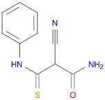 Propanamide, 2-cyano-3-(phenylamino)-3-thioxo-