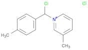 Pyridinium, 1-[chloro(4-methylphenyl)methyl]-3-methyl-, chloride (1:1)