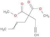 Propanedioic acid, 2-(2-buten-1-yl)-2-(2-propyn-1-yl)-, 1,3-dimethyl ester