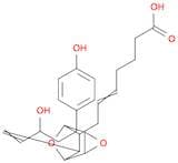5-Heptenoic acid, 7-[7-[3-hydroxy-5-(4-hydroxyphenyl)-1-pentenyl]-3,8-dioxatricyclo[3.2.1.02,4]oct…