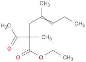 4-Heptenoic acid, 2-acetyl-2,4-dimethyl-, ethyl ester