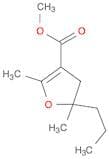 3-Furancarboxylic acid, 4,5-dihydro-2,5-dimethyl-5-propyl-, methyl ester