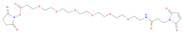 3-(2-Maleimidoethylcarbonyl)amino(peg6)propionic acid N-Hydroxysuccinimide ester